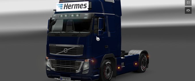 Euro Truck Simulator 2 MOD (LOUIS VUITTON trailer) 