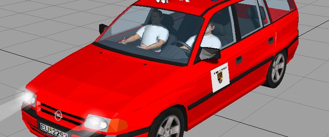 Feuerwehr Opel Astra Nef Pressluft Landwirtschafts Simulator mod