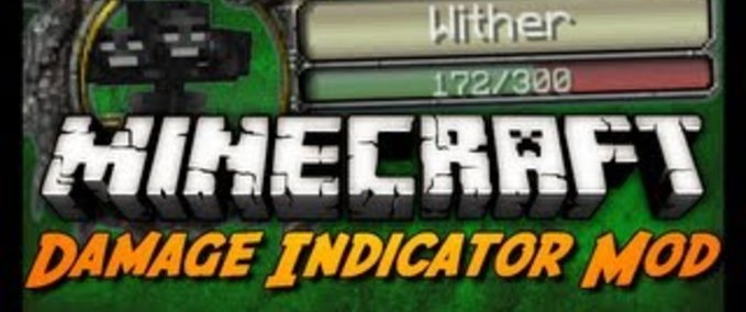 Mods Damage Indicator Minecraft mod