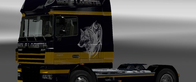 Skins DAF Wolf Logistik Lone Wolf Eurotruck Simulator mod