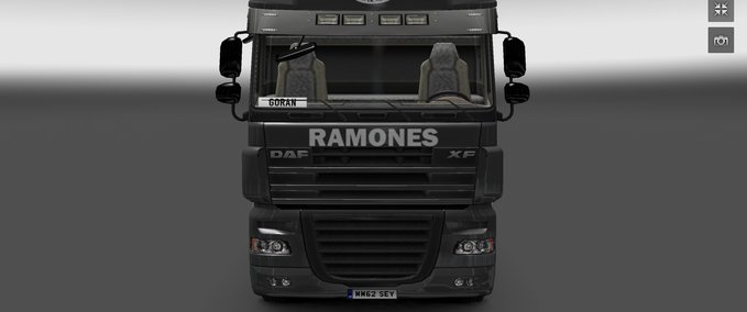 Skins DAF Ramones  Eurotruck Simulator mod