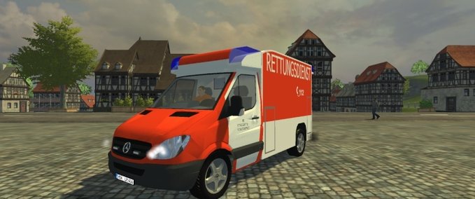 Feuerwehr RTW Olsberg Landwirtschafts Simulator mod