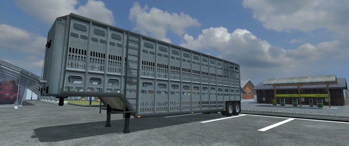Auflieger livestock trailer  Landwirtschafts Simulator mod