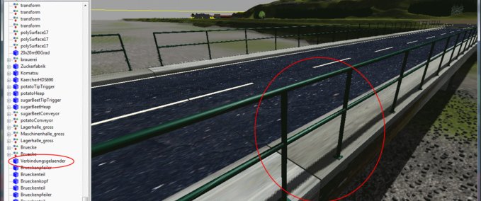 Objekte Brückenbaukasten Betonbrücke Landwirtschafts Simulator mod