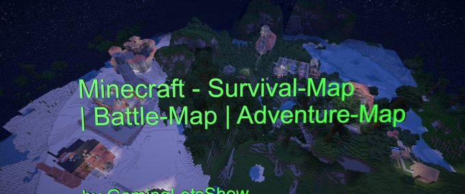 Maps Survival Map Battle Map Adventure Map Minecraft mod