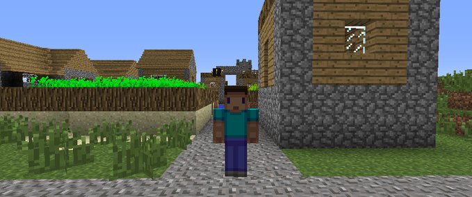 Skins BlockySteve Minecraft mod