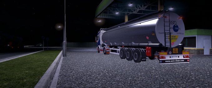 Fuel-Cistern ASRO-TANK CLEANING Eurotruck Simulator mod