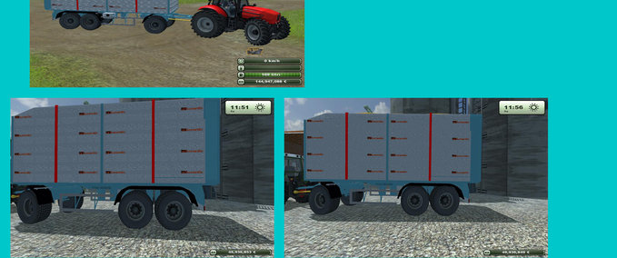 Drehschemel Durante 3 achs Landwirtschafts Simulator mod