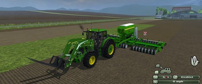 Saattechnik Plantadeira JD Multiseeder 9l  Landwirtschafts Simulator mod