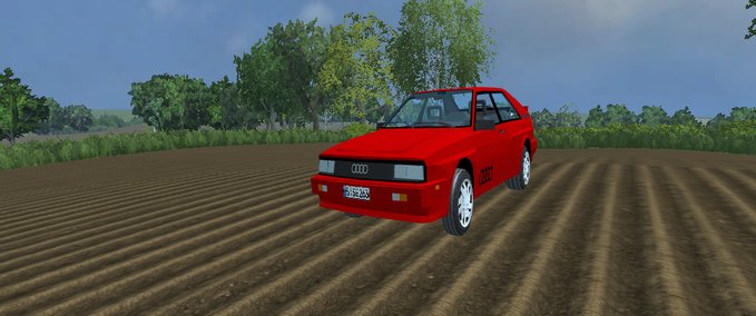 PKWs Audi Quattro  Landwirtschafts Simulator mod