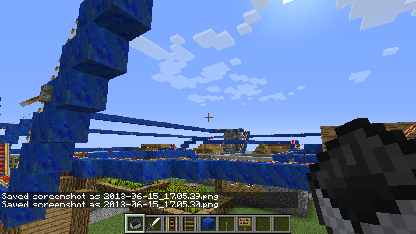 village roller coaster roof - Thumbnail 1