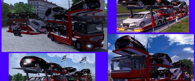 Trucks Renault Autotransport Premium Magnum Eurotruck Simulator mod
