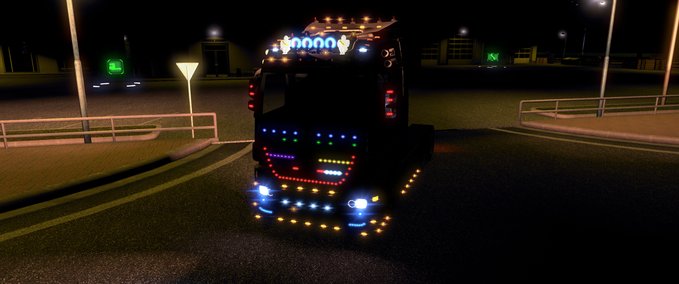 Trucks Tuning MB Actros MP III V8 Eurotruck Simulator mod