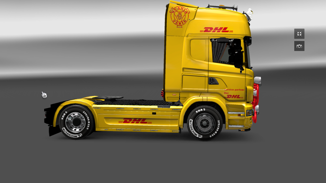 DHL skinn WITH 2 trailer and truck for eurogoodies - Thumbnail 1