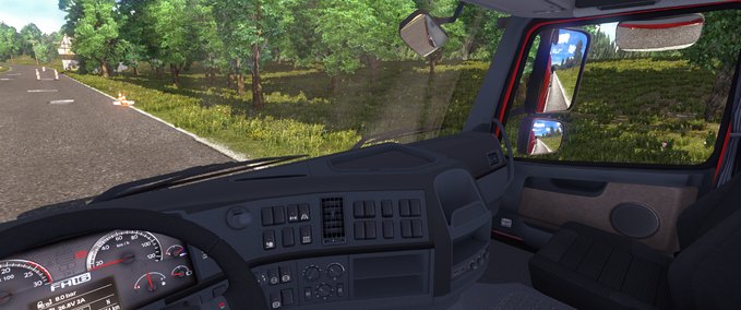 Interieurs VOLVOS NEUE DISPLAY Eurotruck Simulator mod