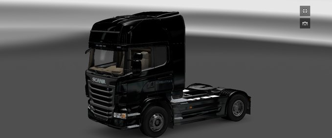 Skins Highwayman Scania skin Eurotruck Simulator mod