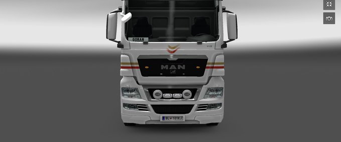 Skins MAN Etihad Crystal Cargo Eurotruck Simulator mod