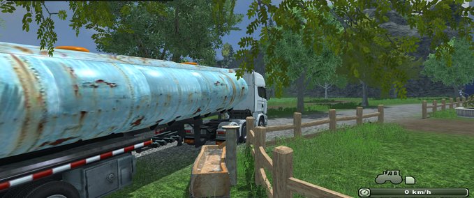 Auflieger watertrailer Landwirtschafts Simulator mod