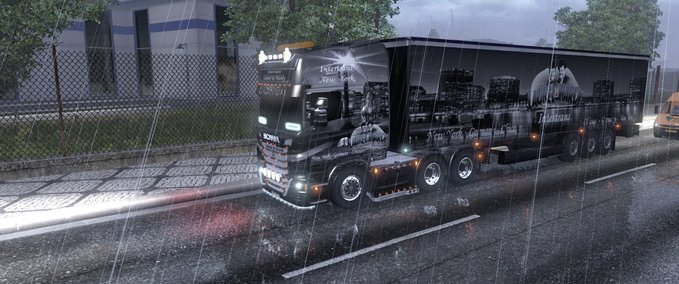 Skins Laurel und Hardy Intertrans Eurotruck Simulator mod