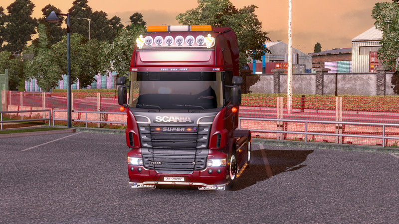 ETS2: Visor Pack for Scania R Scania V8 v 1.5 Trucks Mod für Eurotruck  Simulator 2