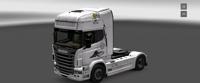 Skins Scania Vabis skin Eurotruck Simulator mod