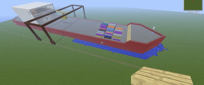 Maps Kleines Fracht Schiff  Minecraft mod