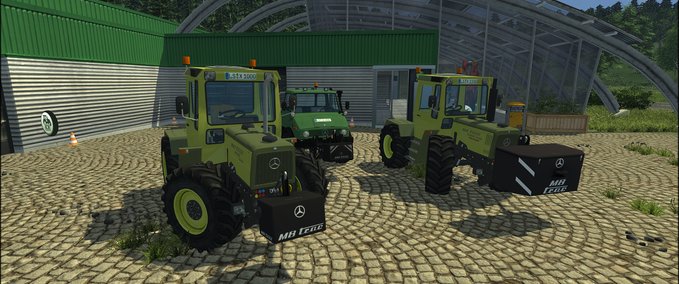 Gewichte MB Trac Gewichte Paket Landwirtschafts Simulator mod