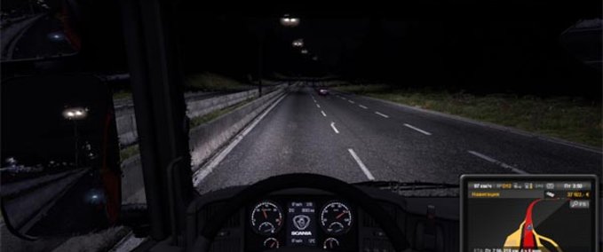 Skins Scania Display Mod Eurotruck Simulator mod