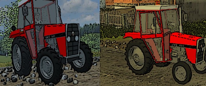 Sonstige Traktoren IMT 549 DV und DeLuxe pack Landwirtschafts Simulator mod