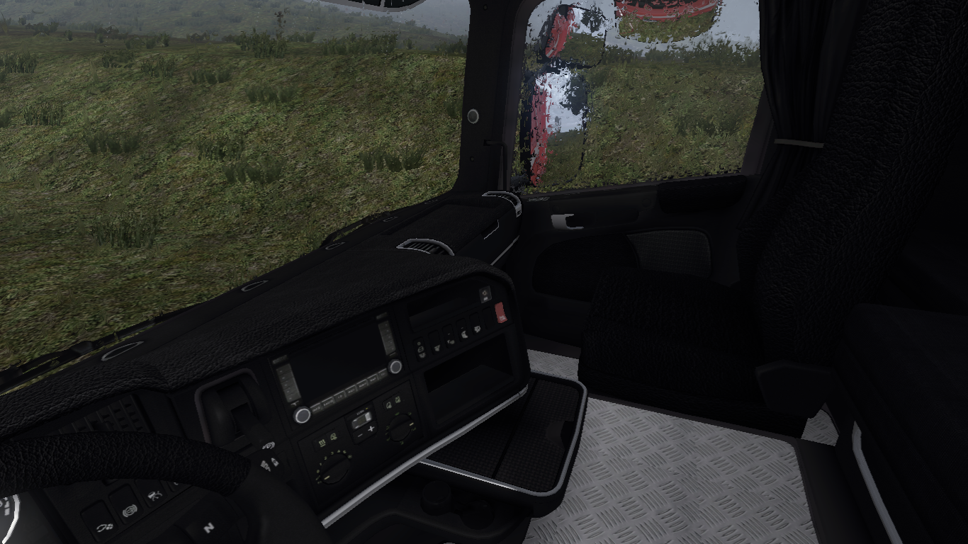 Scania Interior schwarz - Thumbnail 1