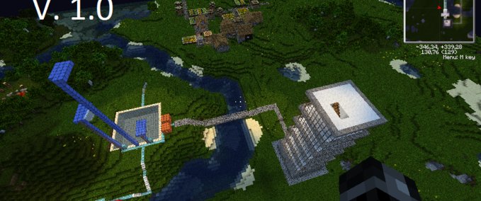 Maps Erlebnisbad Wolkenkratzer  Co  BY theBUILDER Minecraft mod