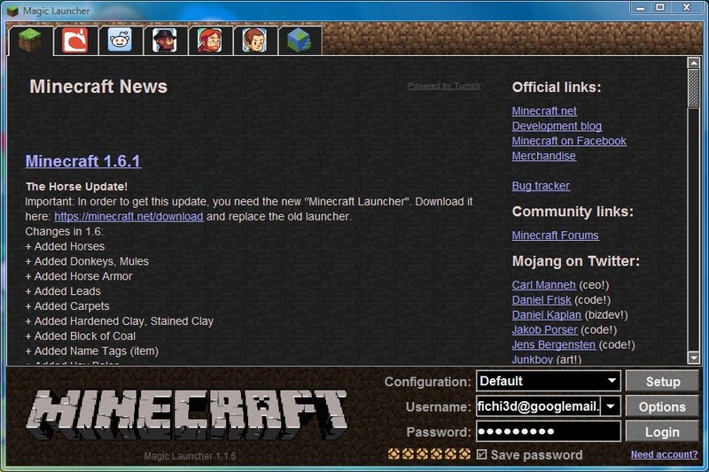 minecraft old launcher 1.6.4