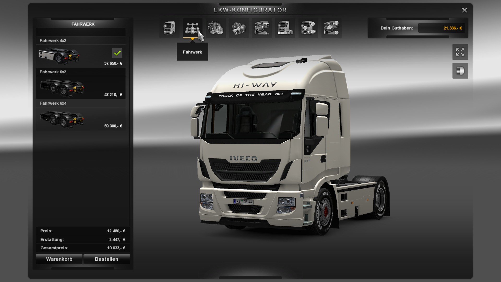 All open Iveco Hiway - Thumbnail 1
