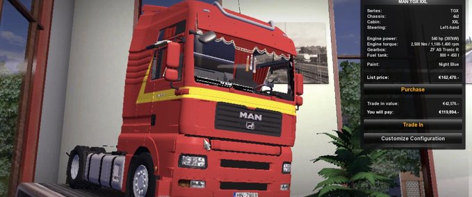 MAN Man Tga Linards Edition Eurotruck Simulator mod