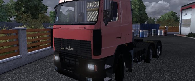 Trucks MAZ 5440A5 FINAL Eurotruck Simulator mod