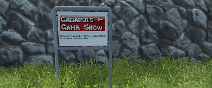 Platzierbare Objekte GadarolsGameShow Webeschild Landwirtschafts Simulator mod