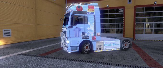 MAN Team Truck 1860 München Eurotruck Simulator mod