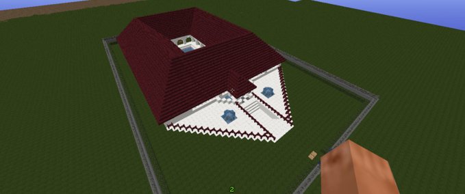 Maps large villa Minecraft mod