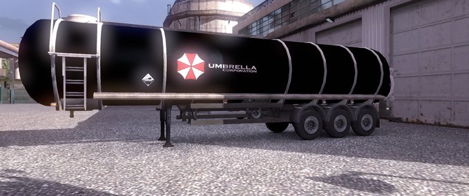 Trailer UMBRELLA Tank Trailer Eurotruck Simulator mod