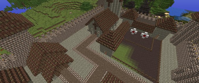 Maps castle Minecraft mod