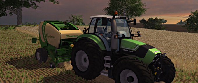 Pressen Krone Fortima 1500 Landwirtschafts Simulator mod