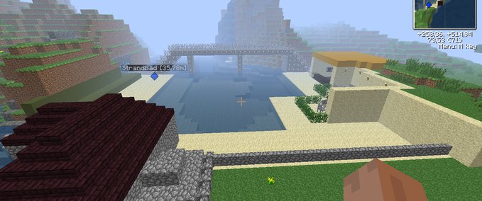 Maps Strandbad Minecraft mod