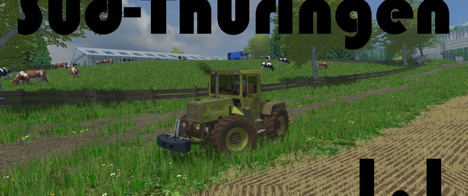 Maps Süd Thüringen Landwirtschafts Simulator mod