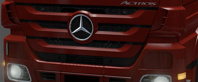 Mercedes Mercedes Actros 2009 - Real Logo Eurotruck Simulator mod
