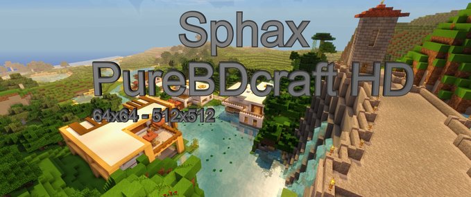 Texturen Packs Sphax PureBDcraft HD  Minecraft mod