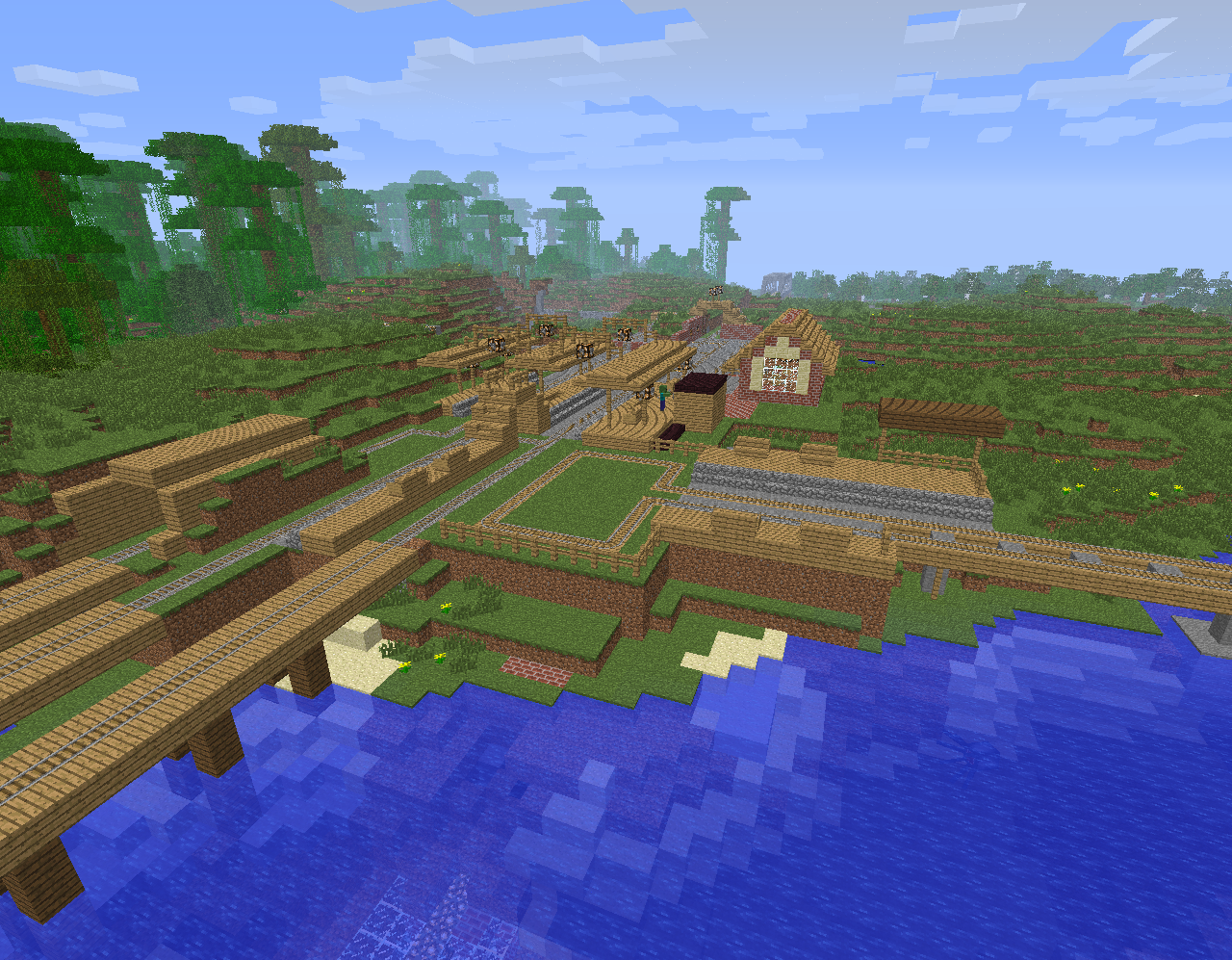 Train Train Map for Craft - Thumbnail 1