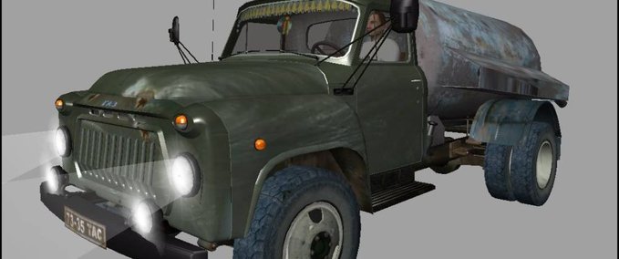 MAZ & Kamaz & Gaz GAZ 52 VODOVOZ Landwirtschafts Simulator mod