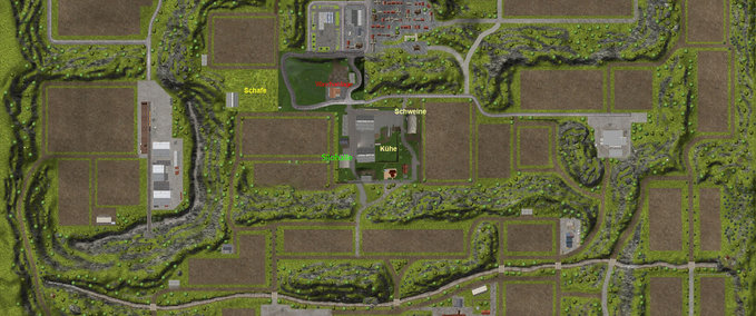 Standard Map erw. Hagenstedt Großvaters Traum Landwirtschafts Simulator mod