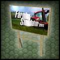 Platzierbares Werbeschild Farming Simulator  Mod Thumbnail