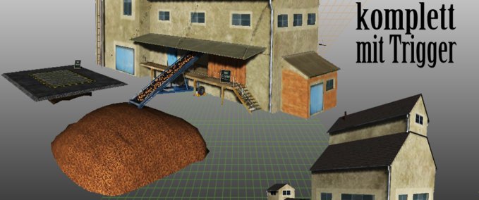 Gebäude mit Funktion Landhandel rebuild Landwirtschafts Simulator mod
